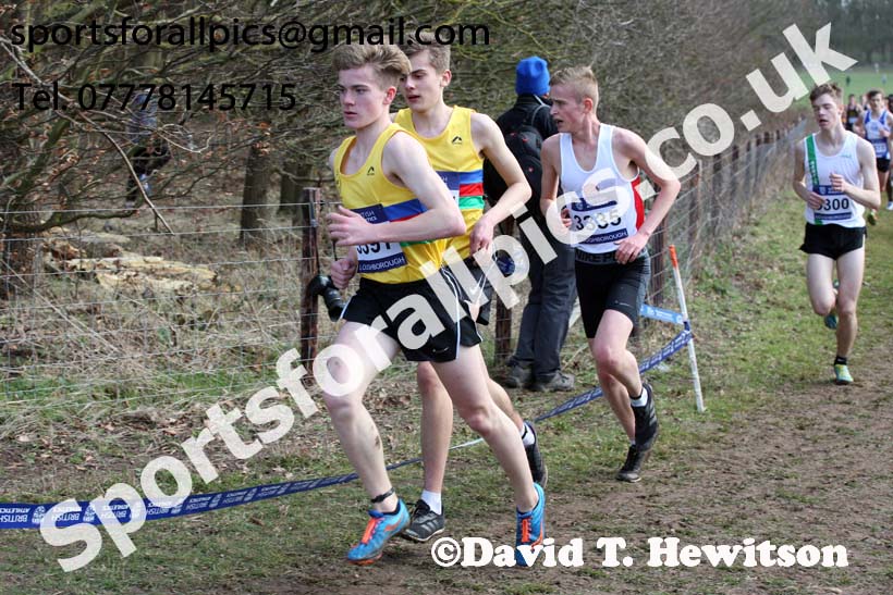 Mens under-17s 2019 British Athletics Inter Counties Cross Country, Prestwood Hall, Loughborough. Photo:  David T. Hewitson/Sports for All Pics